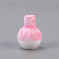 Axyaa Mini Resin Flower Vase | Handmade Bright Colors | Waterproof & Portable