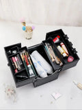 Axyaa Aluminum Train Case: Professional Makeup & Tool Storage, Portable & Spacious