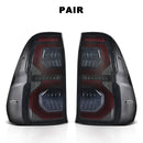 Axyaa Tail Lamps for Toyota Hilux Revo 2015-2022: Driving, Running, Turn, Brake, Reverse Lights