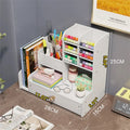 Axyaa Large-Capacity Pen Holder and Stationery Box for Office and School Storage