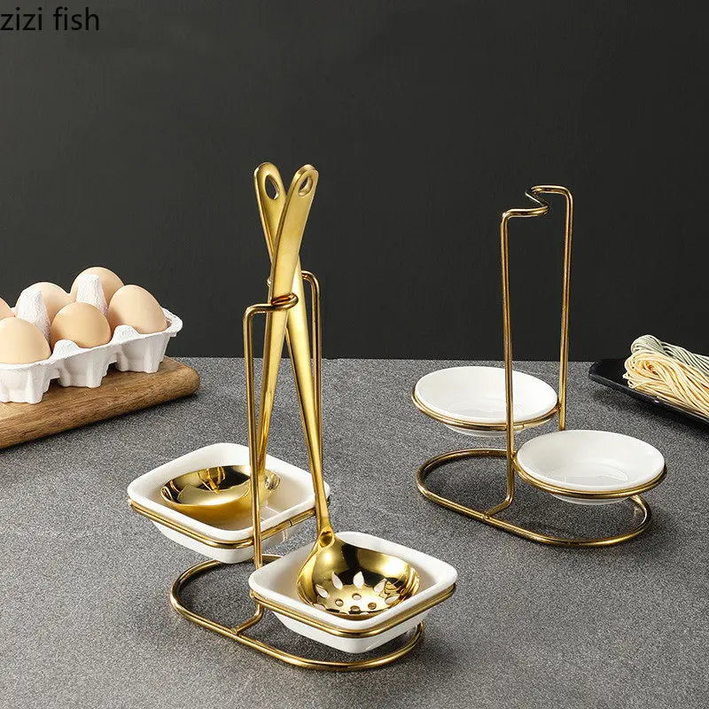 Axya Stainless Steel Tableware Storage Rack for Cutlery and Ceramic Bowls