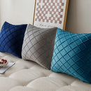 Axyaa Velvet Pillowcase: Nordic Ins Style Decorative Cushion Cover for Sofa, Ultra Soft Throw Pillow Cover