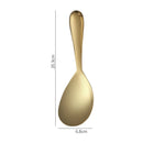 Axyaa Stainless Steel Rice Spoon Long Handle Multi-purpose Cooker Scoop
