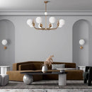 Axyaa Minimalist Magic Bean LED Pendant Light - Modern Home Lighting Fixtures