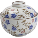 Axya Ceramic Soup and Noodle Bowl Set with Hand-Painted Designs