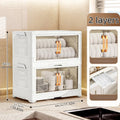 Axyaa Multi-Tier Bowl Rack: Large Capacity, Collapsible Dish Drying & Storage for Kitchen