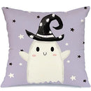 Halloween Ghost Pillowcase Set for Home Sofa, Pink Purple 45x45 - Axyaa Brand