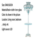 Axyaa Luxe LED Floor Lamp for Living Room, Bedroom, Study - Elegant & Warm Lighting