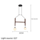 Axyaa Wooden Magic Bean LED Pendant Chandelier for Home Decor