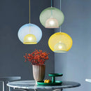 Axyaa Double-layer Birdcage Pendant Lamp: Creative Nordic Style for Artful Cafe and Restaurant Lighting