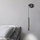 Axyaa Copper Wall Lamp: Minimalist LED Lighting for Bedroom, Living Room, Corridor
