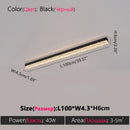 Axyaa Long Strip LED Ceiling Light for Balcony, Bedroom, Kitchen Décor