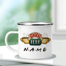 Axyaa Friends Central Perk Mug 11oz Enamel Wholesale Coffee Tea Cup Gift