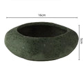 Axyaa Ceramic Flower Pots: Handmade Stoneware, Sword Mountain Design