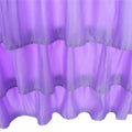 Axyaa Elastic Solid Bed Skirt Three Layers Wrap Around Easy On/Off Dust Ruffled
