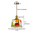 Axyaa Nordic Glass LED Pendant Lights Hanging Dining Room Lamp