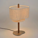 Axyaa Wabi Sabi LED Floor Lamp Fabric Shade Modern Atmosphere Bedside Light