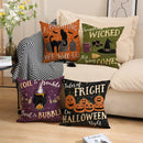 Axyaa Demonic & Funny Halloween Pillowcase 45x45 Linen Sofa Cover
