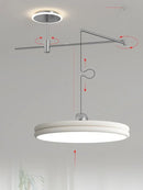 Axyaa Nordic Minimalist LED Ceiling Chandelier for Home Decor