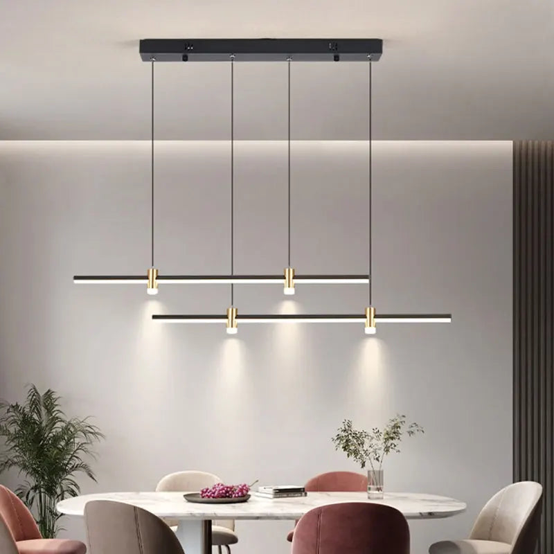 Axyaa Modern LED Pendant Chandelier for Dining Kitchen Home Decor