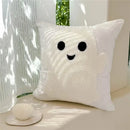 Axyaa Halloween Ghost Pumpkin Bat Spider Web Pillow Cushion