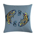 Gemini Libra Taurus Pillow Case by Axyaa: Linen Sofa Car Decorative Cover