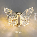 Axyaa Nordic Butterfly LED Wall Lamp for Stylish Indoor Lighting