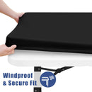 Axyaa Stretch Washable Patio Table Cover Waterproof Outdoor Tablecloth