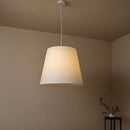Axyaa Japanese Chandelier Fabric Pendant Lamp for Living Room Bedroom