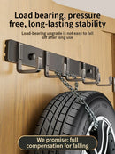 Axyaa Wall Hooks Set for Entryway and Wardrobe - Strong, Convenient Organization Solution