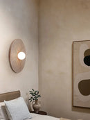Axya Retro Fan-Shaped Bedroom Wall Lamp