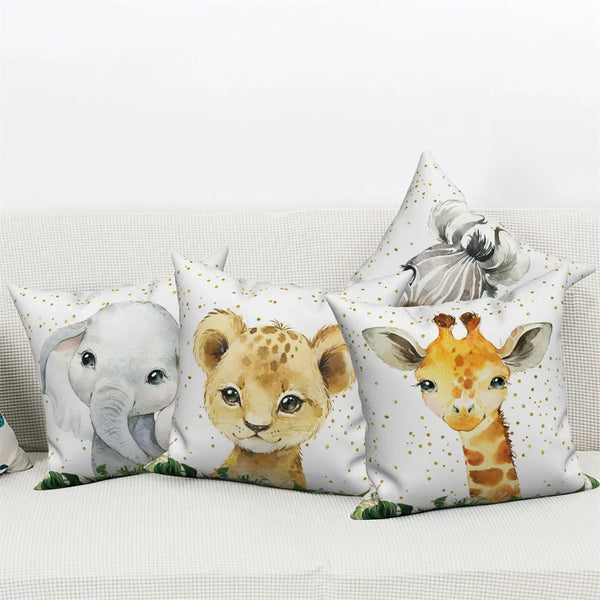 Axyaa Cute Animal Sofa Cushion Cover - 30x50