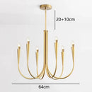 Axyaa Nordic Chandeliers Pendant Lights for Dining Room Ceiling Indoor Lighting