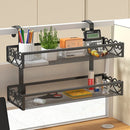 Axyaa Multi-layer Iron Desk Shelf for Office Storage and Plant Display