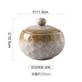 Axyaa Creative Ceramic Soup Bowl with Lid for Breakfast and Desserts
