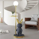 Axyaa Rabbit LED Floor Lamp for Study Living Room Girls Bedroom