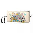 Axyaa Minnie Mouse Makeup Bag Cosmetic Pouch - Cute Cartoon Merch for Girl Woman