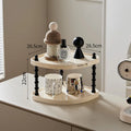 Axyaa 3-Tier Desktop Storage Rack for Bathroom and Kitchen Organization