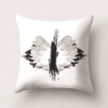 Butterfly Print Decorative Cushion Cover 45X45CM Sofa Polyester Pillow Case for Home Decor