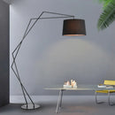 Nordic LED Fabric Floor Lamp Standing Light for Home Decor by Axyaa