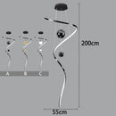 Axyaa Modern Light Luxury Staircase and Living Room Pendant Lights