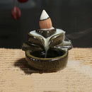 Axyaa Buddha Waterfall Incense Burner for Home and Office Decoration