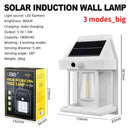 Axyaa Solar Wall Light: Waterproof Outdoor Luminous Lamp for Yard Decoration