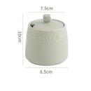 Axyaa Ceramic Condiment Jar Set with Lid, Spoon, Sugar Bowl, Salt Jars