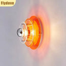 Axyaa Nordic Bauhaus UFO Wall Lamp - Minimalist Disc Atmosphere Lighting