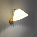Axyaa Nordic Golden Wall Lamp: Modern Rotatable LED Indoor Reading Light