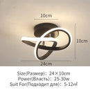 Axyaa Modern LED Ceiling Lights for Home Porch Bedroom Living Room Balcony