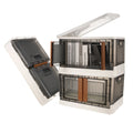 Axyaa Collapsible Storage Bins with Lid Set