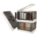 Axyaa Collapsible Storage Bins with Lid Set