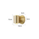Axyaa Copper Rotatable Wall Lamp: Nordic Modern Minimalist Bedroom Living Room Light